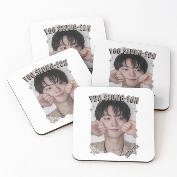 Item preview, And2blee Yoo Seung-eon Kpop Korean Boy Group Black And Whhite Collage Art designed and sold by HELL0WBELLO.
