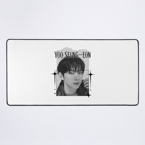Item preview, And2blee Yoo Seung-eon Kpop Korean Boy Group Black And Whhite Collage Art designed and sold by HELL0WBELLO.