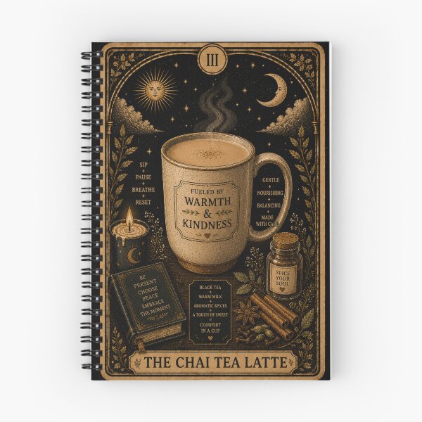 Item preview, The Chai Tea Latte - Coffee Tarot Edition  designed and sold by Midnight-Moss.