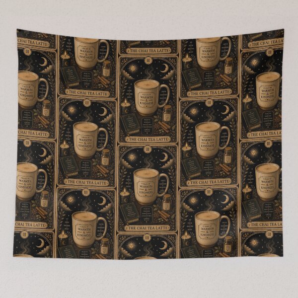 Item preview, The Chai Tea Latte - Coffee Tarot Edition  designed and sold by Midnight-Moss.