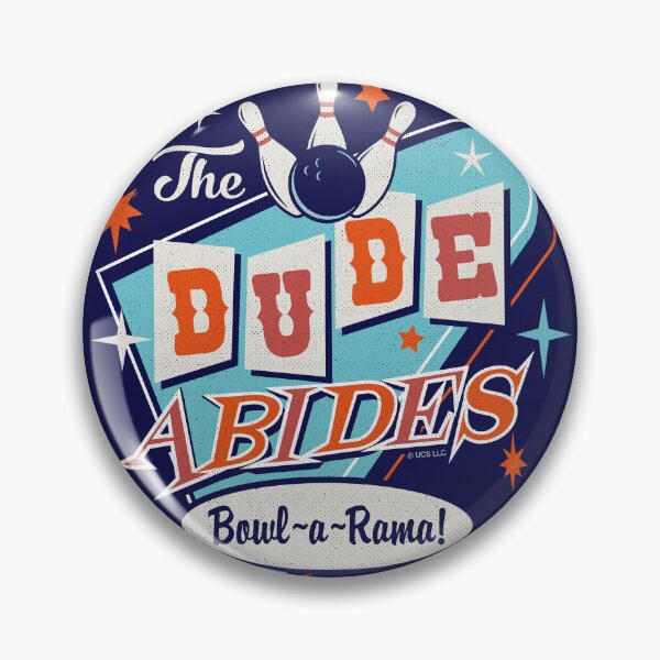 Item preview, The Dude Abides Bowl-a-Rama (Universal © UCS LLC) designed and sold by Alema Art.
