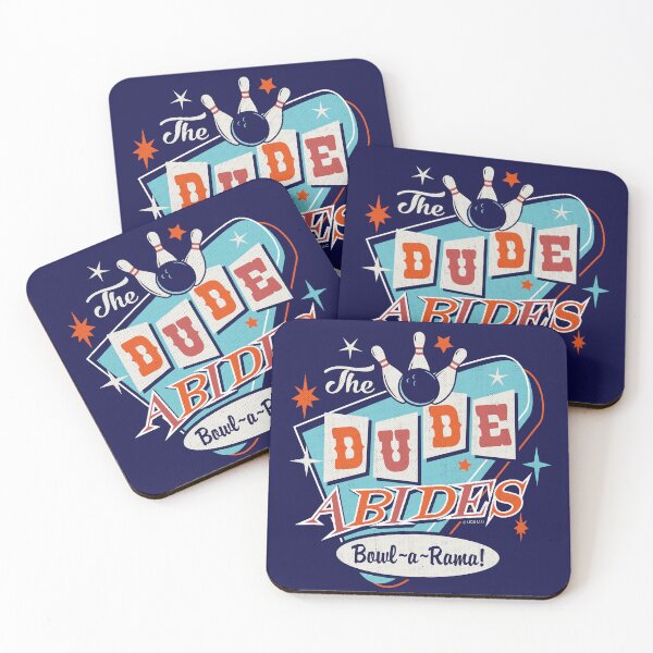Item preview, The Dude Abides Bowl-a-Rama (Universal © UCS LLC) designed and sold by Alema Art.