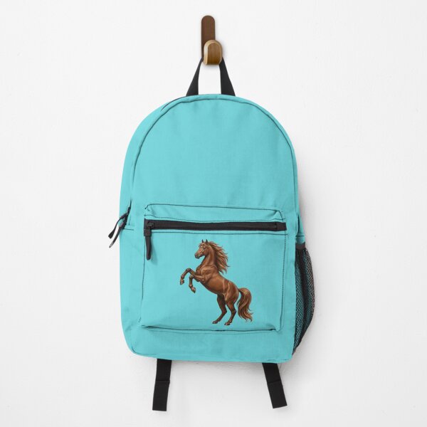 Item preview, Majestic Rearing Brown Horse Realistic Wild Mustang designed and sold by Utopian-Magic.