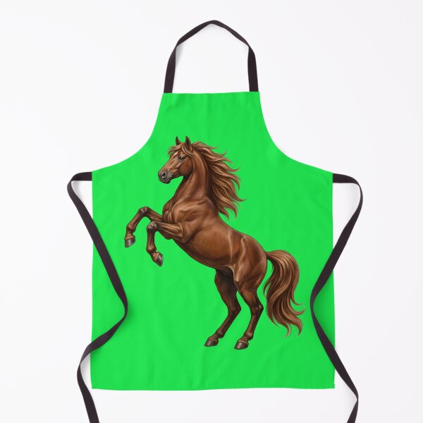 Item preview, Majestic Rearing Brown Horse Realistic Wild Mustang designed and sold by Utopian-Magic.