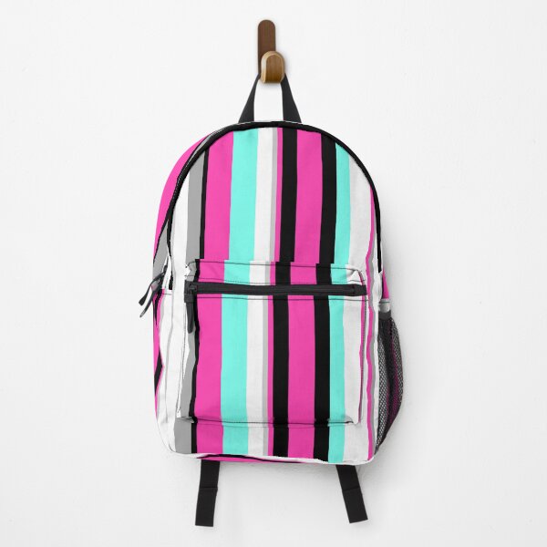 Item preview, Pink and Mint Abstract Vertical Stripes designed and sold by TwelveParties.