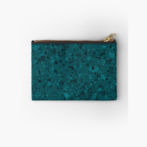 Item preview, Dark teal dripping paint texture, solid teal designed and sold by NadiaChevrel.