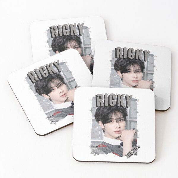 Item preview, And2blee Ricky Kpop Korean Boy Group Black And Whhite Collage Art  designed and sold by HELL0WBELLO.