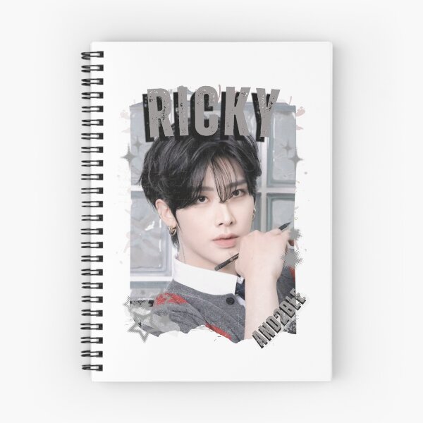 Item preview, And2blee Ricky Kpop Korean Boy Group Black And Whhite Collage Art  designed and sold by HELL0WBELLO.