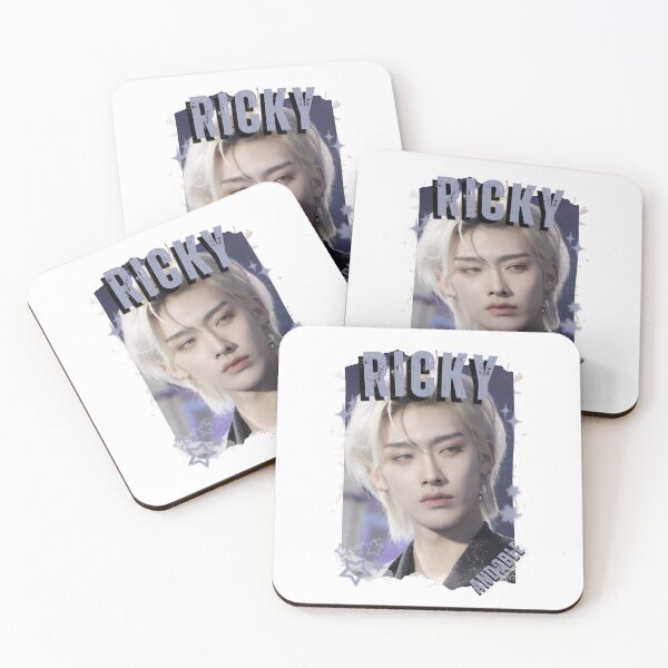 Item preview, And2blee Ricky Kpop Korean Boy Group Black And Whhite Collage Art  designed and sold by HELL0WBELLO.