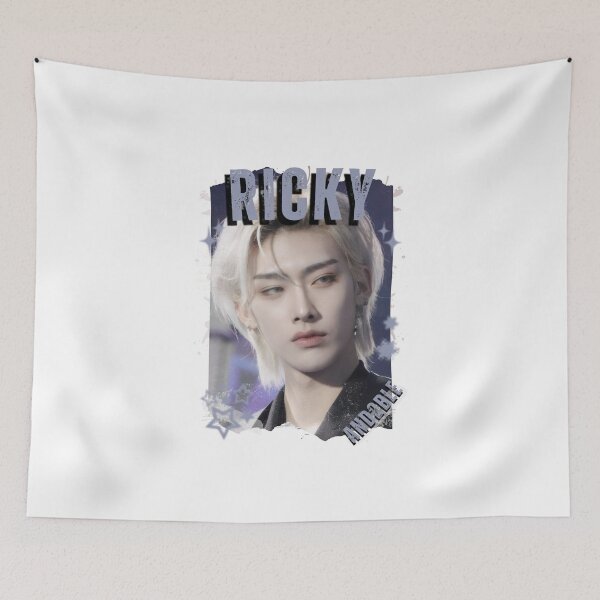 Item preview, And2blee Ricky Kpop Korean Boy Group Black And Whhite Collage Art  designed and sold by HELL0WBELLO.