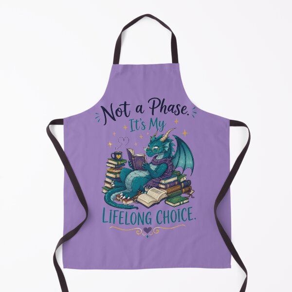 Item preview, Book Dragon Reading Lover Not a Phase Lifelong Choice designed and sold by bosamji.