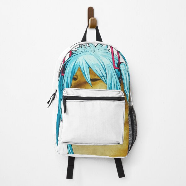 Item preview, Doge Hatsune Miku Funny Anime Dog Meme Sticker – Cursed Vocaloid designed and sold by wamdahcreative.