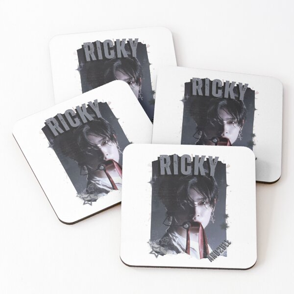 Item preview, And2blee Ricky Kpop Korean Boy Group Black And Whhite Collage Art  designed and sold by HELL0WBELLO.