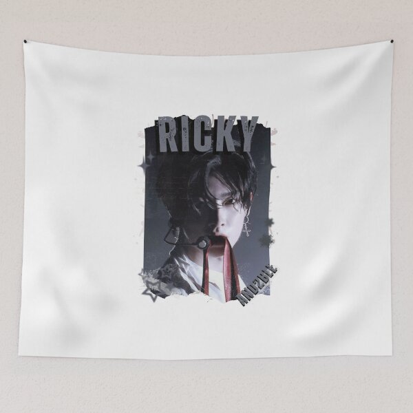 Item preview, And2blee Ricky Kpop Korean Boy Group Black And Whhite Collage Art  designed and sold by HELL0WBELLO.
