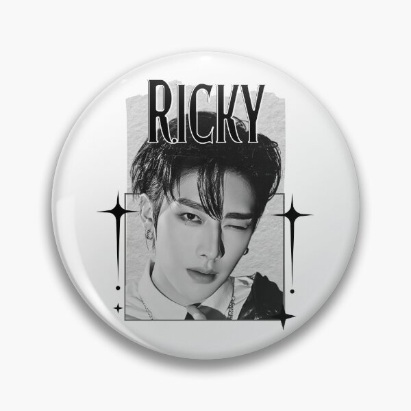 Item preview, And2blee Ricky Kpop Korean Boy Group Black And Whhite Collage Art  designed and sold by HELL0WBELLO.