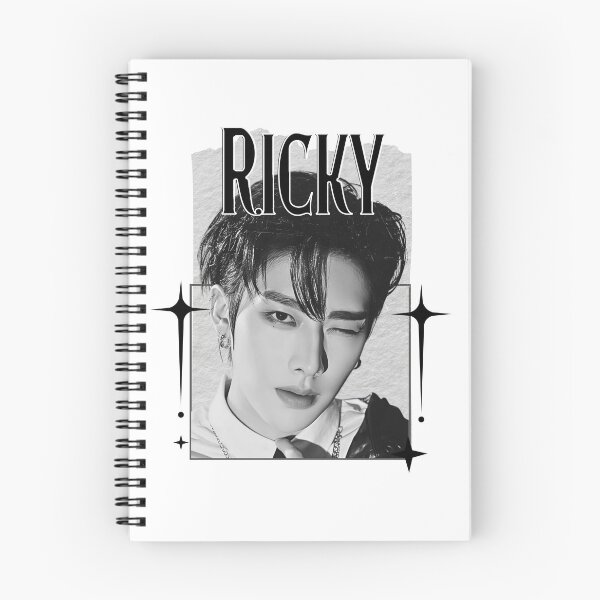 Item preview, And2blee Ricky Kpop Korean Boy Group Black And Whhite Collage Art  designed and sold by HELL0WBELLO.
