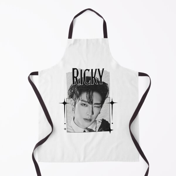 Item preview, And2blee Ricky Kpop Korean Boy Group Black And Whhite Collage Art designed and sold by HELL0WBELLO.