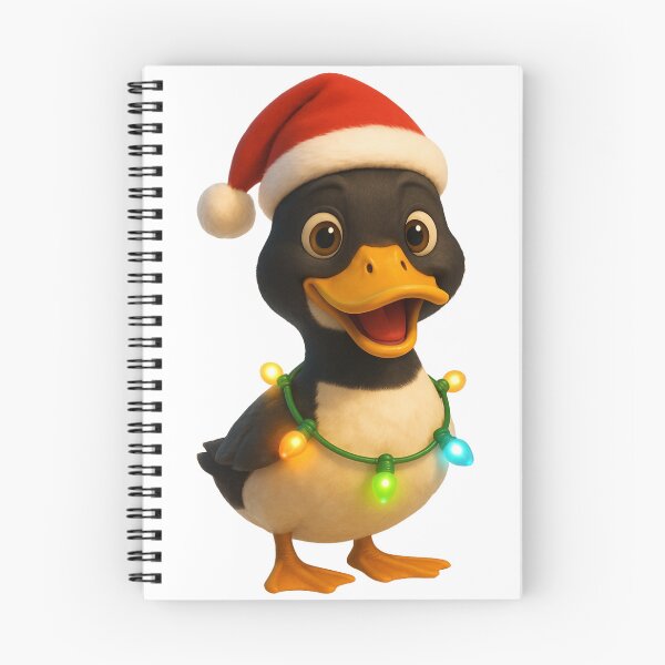 Item preview, Christmas Eider Duck designed and sold by Sillytoe.