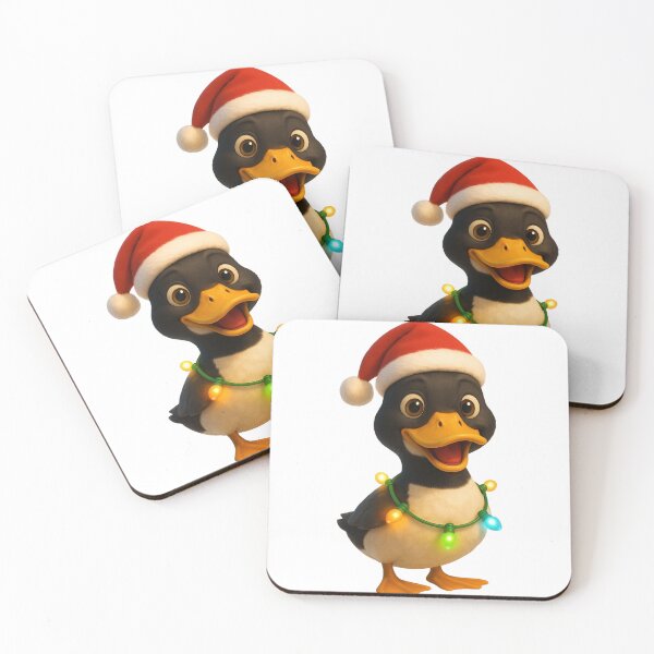 Item preview, Christmas Eider Duck designed and sold by Sillytoe.