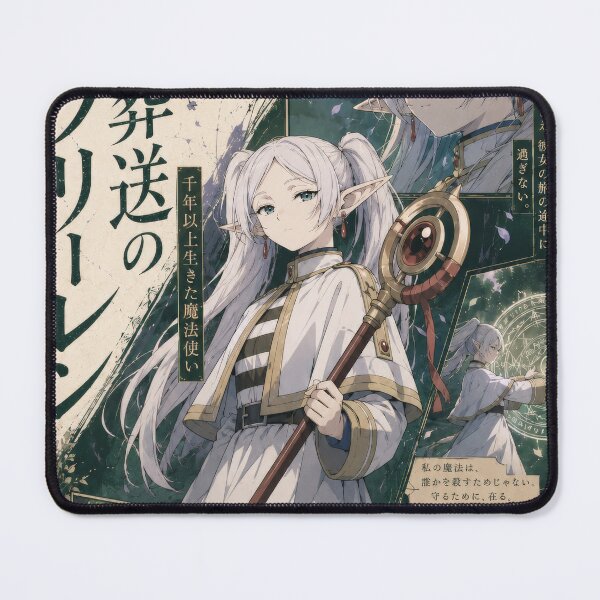 Item preview, Elf Mage Magic Frieren designed and sold by AnimeArsenalPrints.
