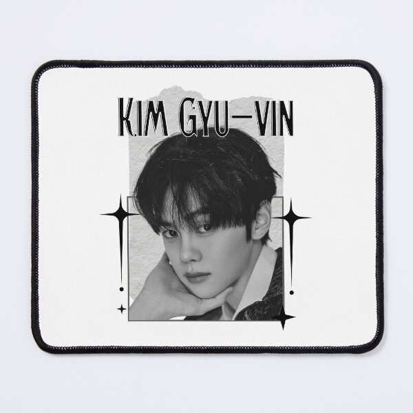 Item preview, And2blee Kim Gyu-vin Kpop Korean Boy Group Black And Whhite Collage Art designed and sold by HELL0WBELLO.