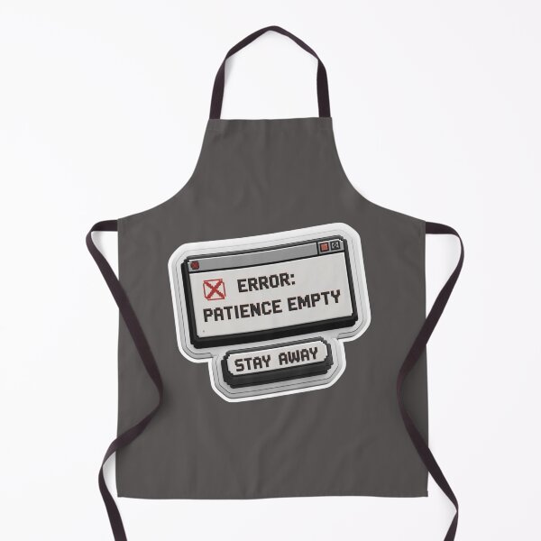 Item preview, Retro PC Error Message Patience Empty designed and sold by MoodPeel_ .