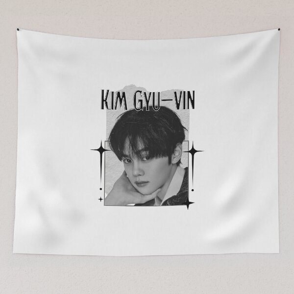 Item preview, And2blee Kim Gyu-vin Kpop Korean Boy Group Black And Whhite Collage Art  designed and sold by HELL0WBELLO.