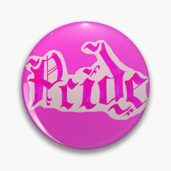 Item preview, Neon Pink Pride Calligraphy designed and sold by ad-jusitiam.