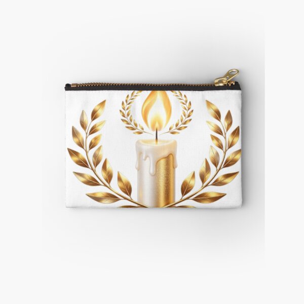 Artikelvorschau, Ehrenkerze – Lorbeerflammen-Design entworfen und verkauft von Cristhian Almanza.