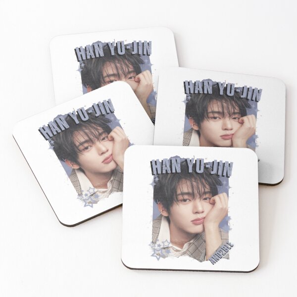 Item preview, And2blee Han Yu-jin Kpop Korean Boy Group Black And Whhite Collage Art  designed and sold by HELL0WBELLO.