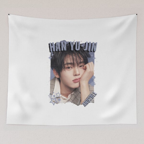 Item preview, And2blee Han Yu-jin Kpop Korean Boy Group Black And Whhite Collage Art  designed and sold by HELL0WBELLO.