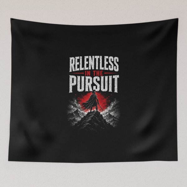 Item preview, Relentless In The Pursuit Motivation Design designed and sold by IronDiscipline90.