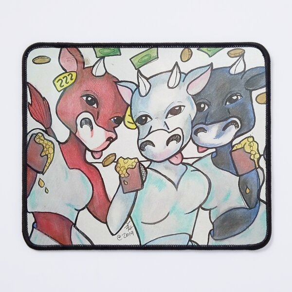 Item preview, Cash Cow Trio designed and sold by Tiny-Penny-Stdo.