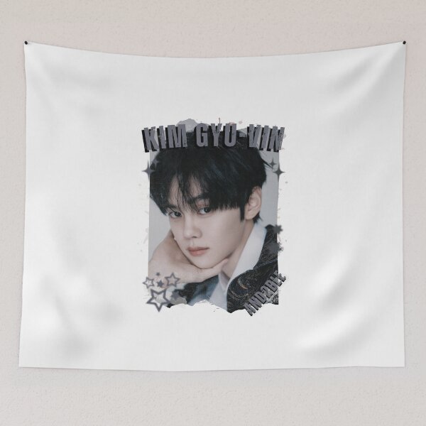 Item preview, And2blee Kim Gyu-vin Kpop Korean Boy Group Black And Whhite Collage Art  designed and sold by HELL0WBELLO.