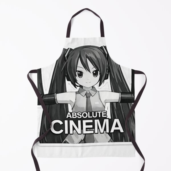 Item preview, Hatsune Miku Absolute Cinema Anime Meme Sticker – Funny Vocaloid Gift designed and sold by wamdahcreative.