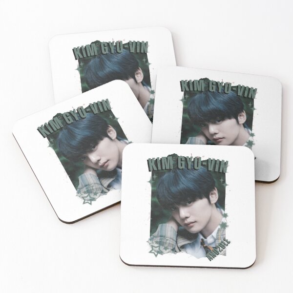 Item preview, And2blee Kim Gyu-vin Kpop Korean Boy Group Black And Whhite Collage Art  designed and sold by HELL0WBELLO.