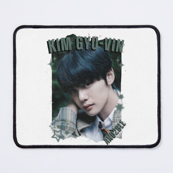 Item preview, And2blee Kim Gyu-vin Kpop Korean Boy Group Black And Whhite Collage Art designed and sold by HELL0WBELLO.