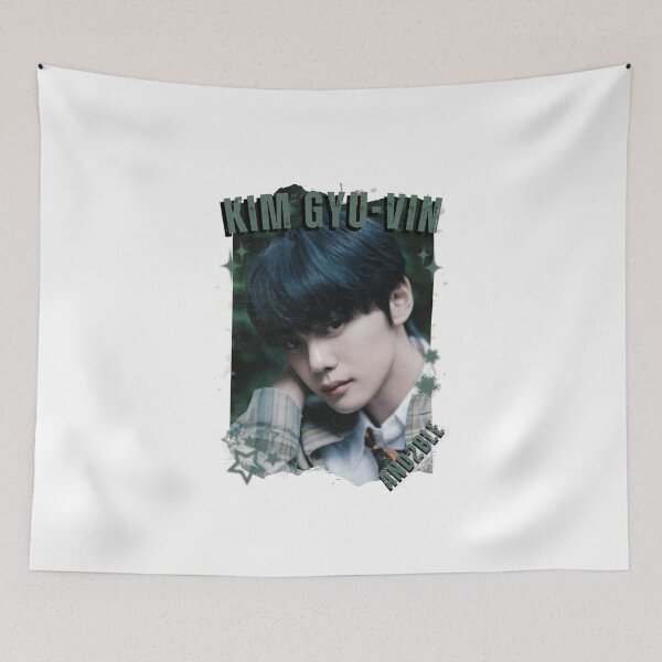 Item preview, And2blee Kim Gyu-vin Kpop Korean Boy Group Black And Whhite Collage Art  designed and sold by HELL0WBELLO.