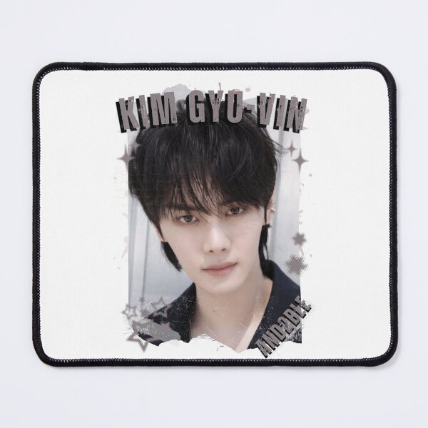 Item preview, And2blee Kim Gyu-vin Kpop Korean Boy Group Black And Whhite Collage Art designed and sold by HELL0WBELLO.