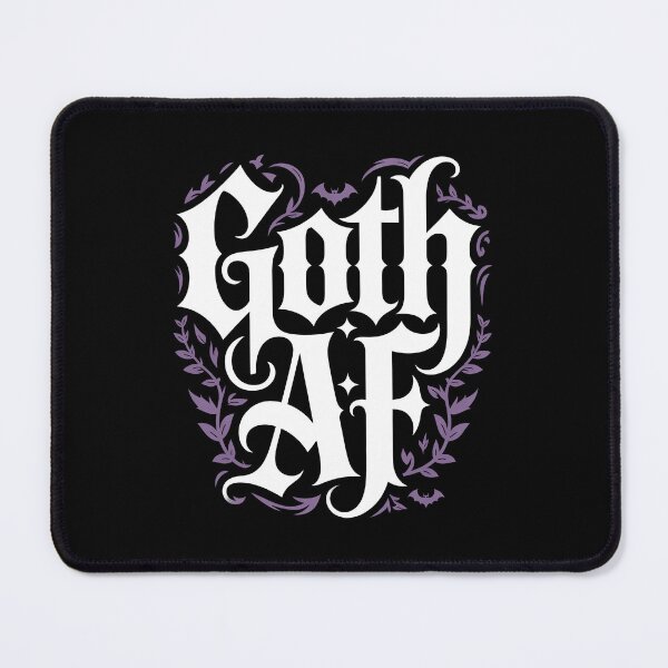 Item preview, Goth AF Funny Goth Gift for Gothic Girls designed and sold by Say It With Ink.