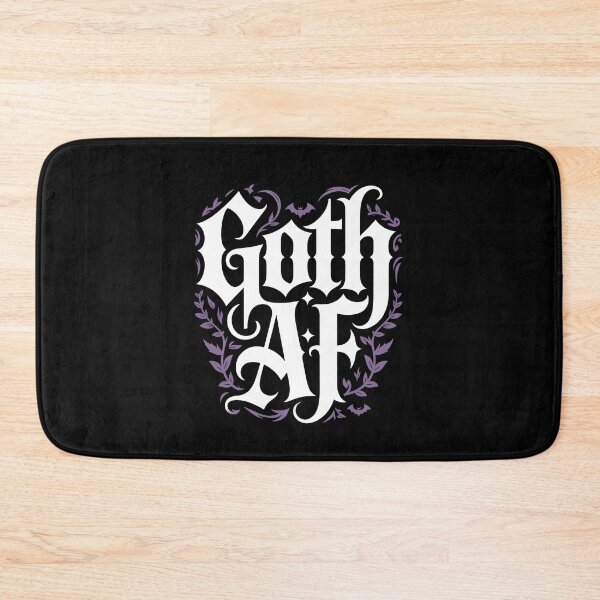 Item preview, Goth AF Funny Goth Gift for Gothic Girls designed and sold by Say It With Ink.