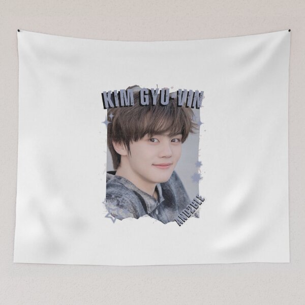 Item preview, Copy of And2blee Kim Gyu-vin Kpop Korean Boy Group Black And Whhite Collage Art  designed and sold by HELL0WBELLO.