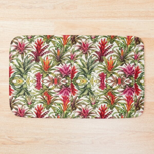 Item preview, Vibrant Bromeliad Tropical Botanical Pattern designed and sold by NaphDesigns.
