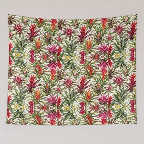 Item preview, Vibrant Bromeliad Tropical Botanical Pattern designed and sold by NaphDesigns.