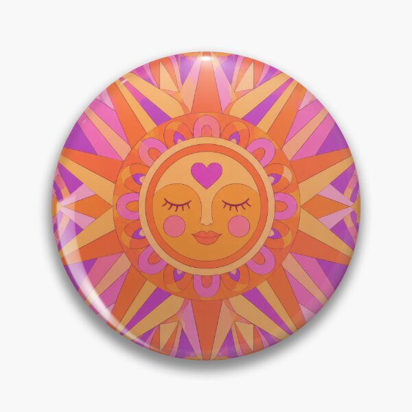 Aperçu de l'œuvre Soleil écarlate psychédélique créée et vendue par scicilysimonee.