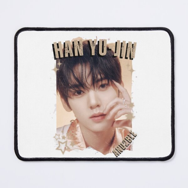 Item preview, And2blee Han Yu-jin Kpop Korean Boy Group Black And Whhite Collage Art designed and sold by HELL0WBELLO.