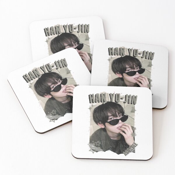 Item preview, And2blee Han Yu-jin Kpop Korean Boy Group Black And Whhite Collage Art  designed and sold by HELL0WBELLO.
