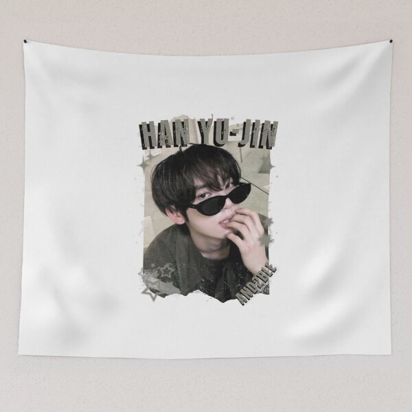 Item preview, And2blee Han Yu-jin Kpop Korean Boy Group Black And Whhite Collage Art  designed and sold by HELL0WBELLO.