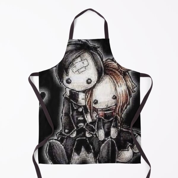 Item preview, Cute emo couple designed and sold by cringette.