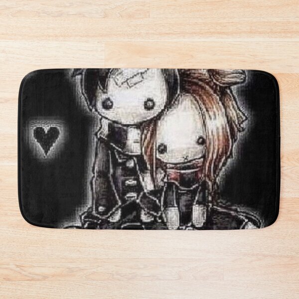 Item preview, Cute emo couple designed and sold by derpinaa.
